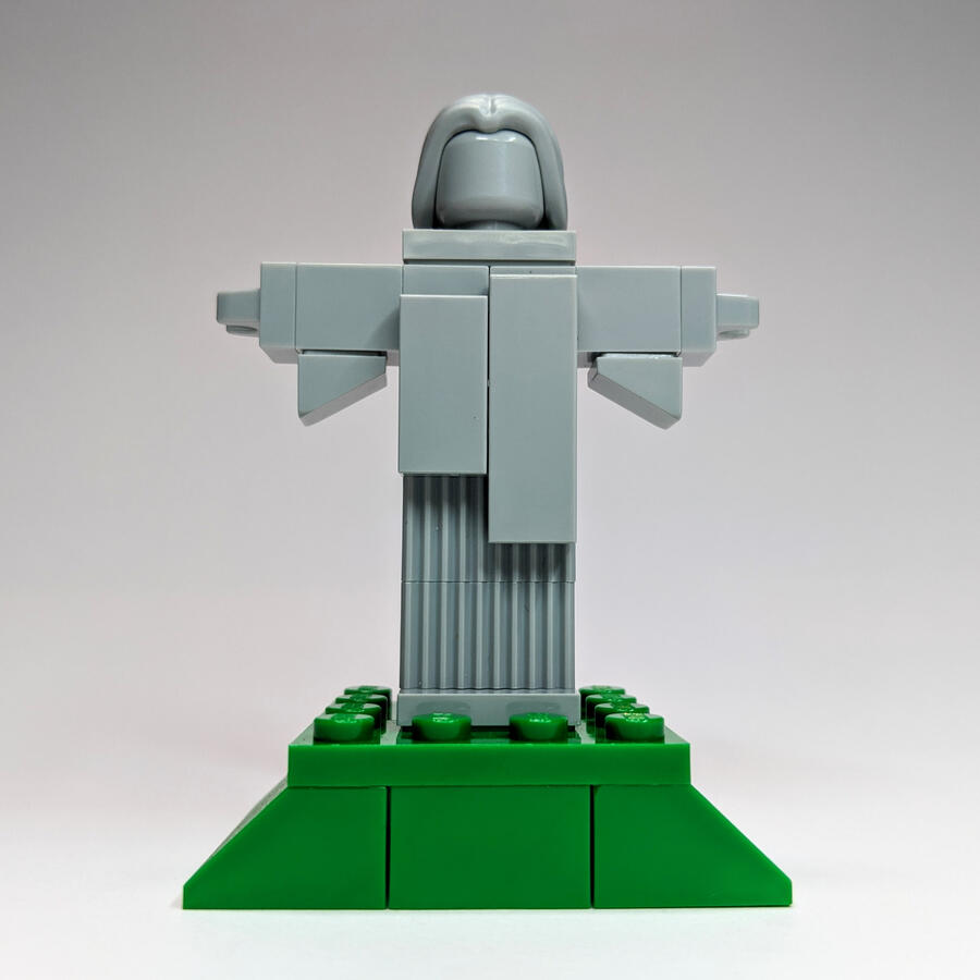 LEGO Christ the Redeemer landmark model instructions